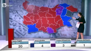 Картата на България е червена, Цачева е първа при вота в чужбина (ОБЗОР)