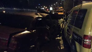 Катастрофа на три коли затвори столичния бул. „Драган Цанков“