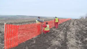 В Североизточна България поставят мрежи срещу снегонавявания