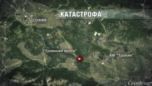 Кола се обърна на магистрала „Тракия” до тунел „Траянови врата” 