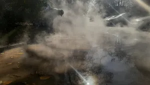 Нова авария в Пловдив: Вряла вода наводни улици в града (СНИМКИ)