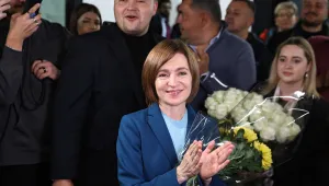 Победата на Мая Санду в Молдова - спасение за страната и ясен отпор на Москва (СНИМКИ)