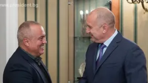 Люпчо Георгиевски изрази пред Радев надежда за скорошно вписване на българите в Конституцията