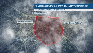 До 28 февруари старите и замърсяващи автомобили - извън центъра на София