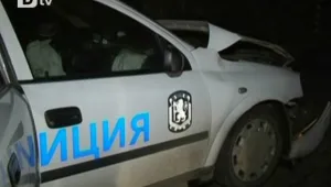 Пиян шофьор рани полицаи при верижна катастрофа в София 