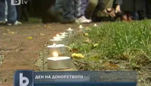 Посадиха 33 червени рози за Деня на донорството 