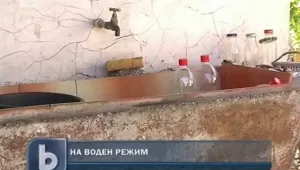 Част от Тръстеник от пет дни без капка вода
