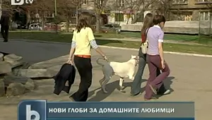 Нови глоби за домашните любимци