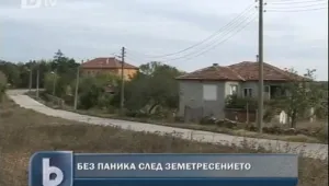 Земетръсните процеси около Шабла затихват
