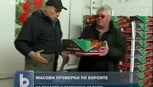 Проверяват вносните плодове и зеленчуци