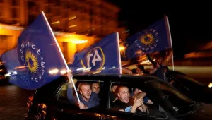 Опозицията печели парламентарния вот в Грузия
