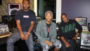 Jay-Z, Pharrell и Франк Оушън записват заедно