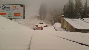Първи сняг в Пампорово