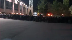 Влизането на стадиона се оказа трудна работа