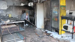 Палеж на баничарница в Казанлък