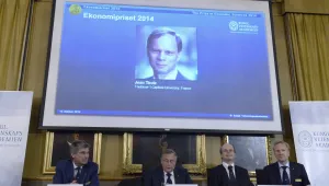 Французинът Жан Тирол получи Нобеловата награда за икономика за 2014 г.