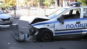 Година затвор за катастрофа с три цивилни коли и патрулка