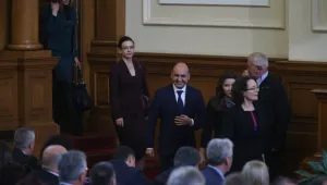 Първо работно заседание на новия парламент