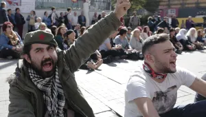 2000 протестират в Истанбул срещу насилието