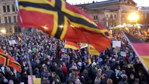 2000 противници на бежанската политика на Меркел с демонстрация в Магдебург