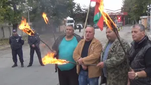 В Силистра протестираха срещу тировете