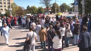 Осми ден на протести в защита на врачанската болница