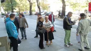 Жители на варненското с. Чернево протестираха пред съда