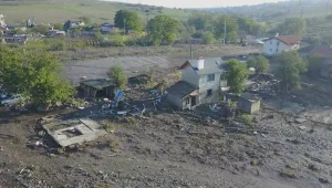 Щетите в село Черни връх, заснети от дрон (ВИДЕО)