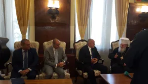Бойко Борисов на спешна среща с патриарх Неофит