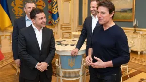 Том Круз се срещна с украинския президент заради снимките на новата „Мисия невъзможна“