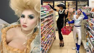 Мария Антоанета и Одри Хепбърн - какви костюми избраха звездите за Хелоуин (СНИМКИ)