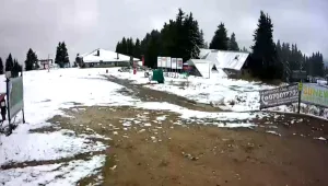 Връх Снежанка побеля от сняг (СНИМКИ)