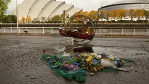 Провокативна акция в Глазгоу преди конференцията за климата