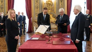 Джорджа Мелони стана първата жена премиер на Италия