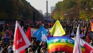 Хиляди на протест в Германия с искане за солидарност при енергийните помощи