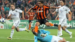 Шахтьор (Донецк) постигна труден успех  с 1:0 над Партизан