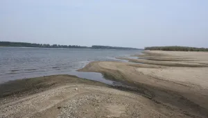 Затруднено корабоплаване по Дунав заради пониженото ниво 