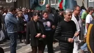 Сидеров доведе симпатизанти на Атака на протест пред bTV