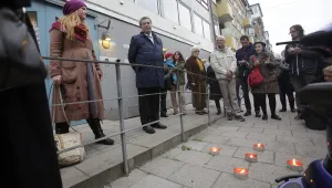 Двама задържани за взрива пред Еврейския център в Малмьо