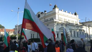 Втори автобус, връщащ се от протеста в София, спрян за проверка