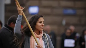Група провокатори изнерви протестиращите