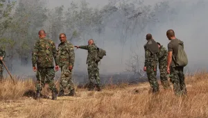 Пожарът край Казанлък е потушен
