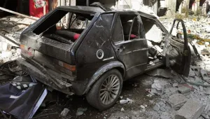 Кола се взриви в руския град Пятигорск, поне трима загинали