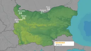 Дъждовно време и днес