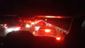 Километрично задръстване на АМ 