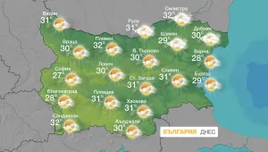 Слънчева и топла сряда