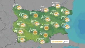Слънчево и топло днес
