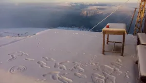 Първият сняг падна на Мусала