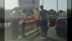Шофьорът, размахал пистолет на столично кръстовище, го направил да се защити
