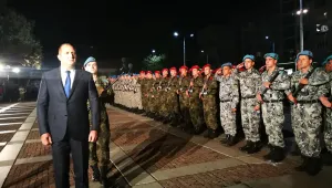 Тържествена заря-проверка в Пловдив за 133 години от Съединението 